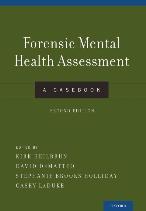 Cover image for book Forensic Mental Health Assessment