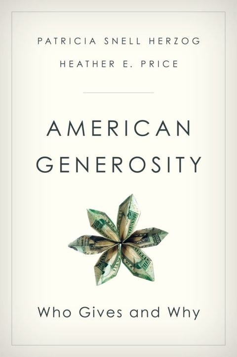 Cover image for book American Generosity