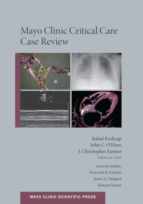 Cover image for book Mayo Clinic Critical Care Case Review