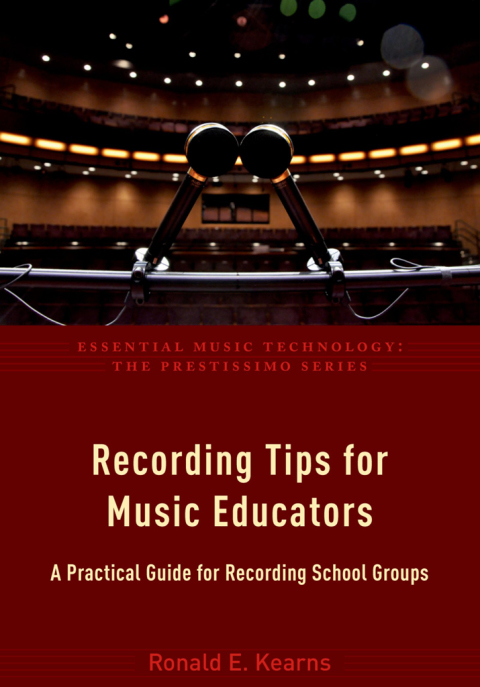Cover image for book Recording Tips for Music Educators