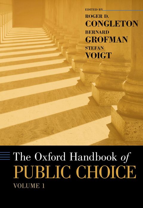 Cover image for book The Oxford Handbook of Public Choice, Volume 1