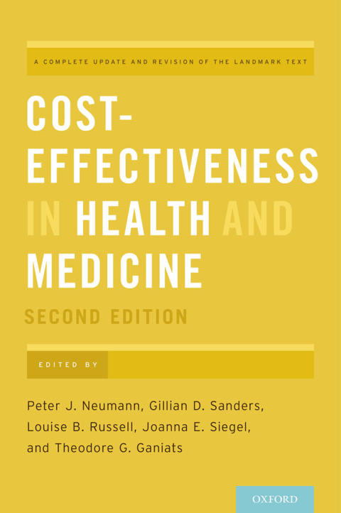 Cover image for book Cost-Effectiveness in Health and Medicine