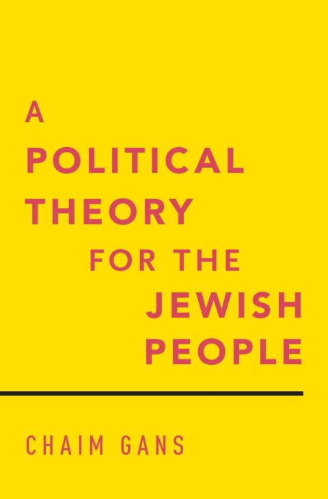 Cover image for book A Political Theory for the Jewish People