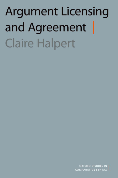 Cover image for book Argument Licensing and Agreement