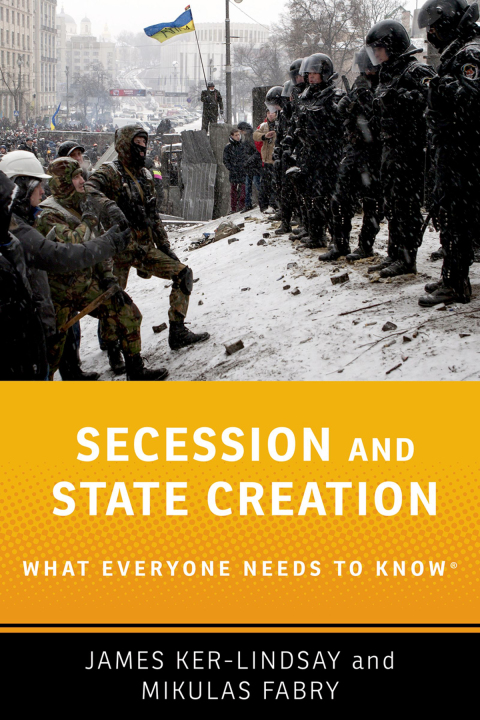 Cover image for book Secession and State Creation