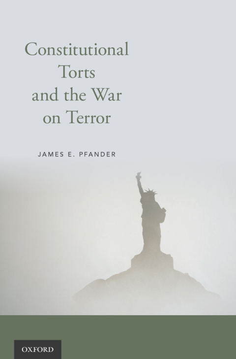 Cover image for book Constitutional Torts and the War on Terror