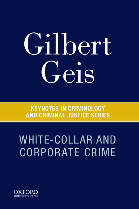 Cover image for book White-Collar and Corporate Crime