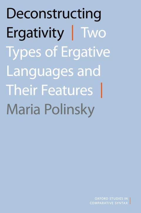 Cover image for book Deconstructing Ergativity