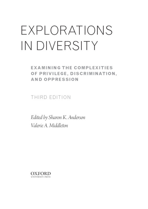 Cover image for book Explorations in Diversity