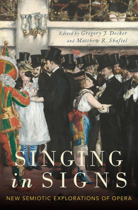 Cover image for book Singing in Signs
