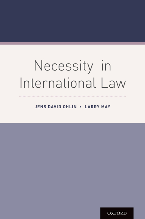 Cover image for book Necessity in International Law