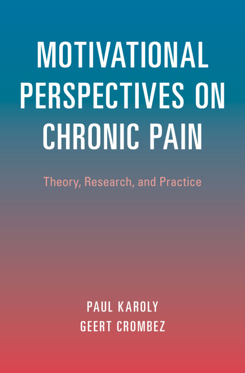 Cover image for book Motivational Perspectives on Chronic Pain