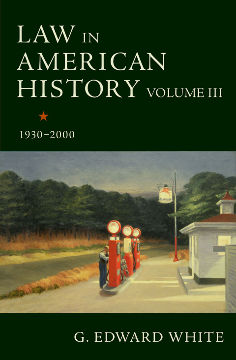 Cover image for book Law in American History, Volume III