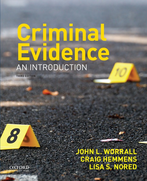 Cover image for book Criminal Evidence: An Introduction