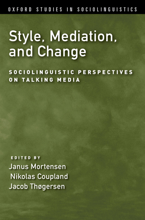 Cover image for book Style, Mediation, and Change