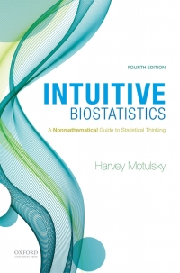 صورة الغلاف: Intuitive Biostatistics: A Nonmathematical Guide to Statistical Thinking 4th edition 9780190643560