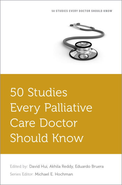 Cover image for book 50 Studies Every Palliative Care Doctor Should Know