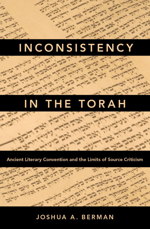 Cover image for book Inconsistency in the Torah