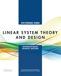 Titelbild: Linear System Theory and Design 4th edition 9780199964543