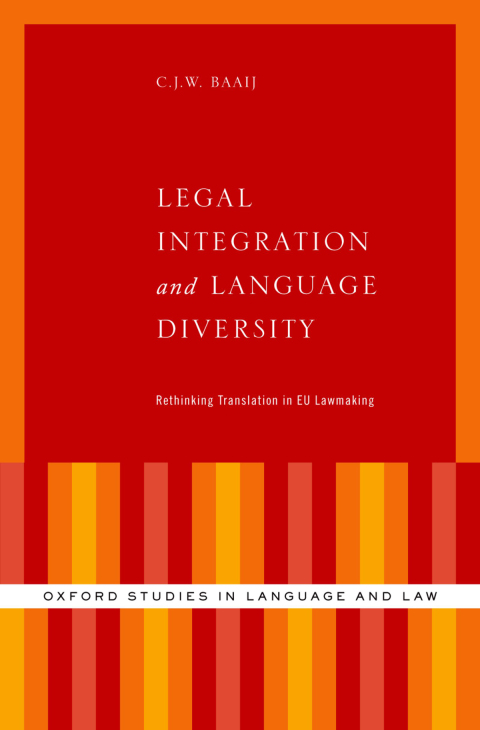 Cover image for book Legal Integration and Language Diversity