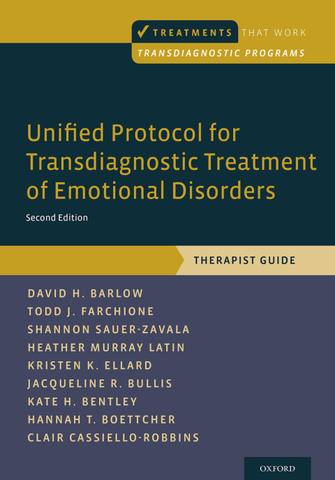 Cover image for book Unified Protocol for Transdiagnostic Treatment of Emotional Disorders