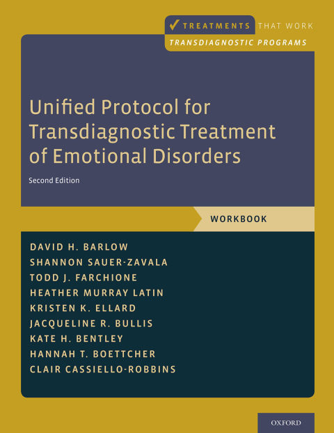 Cover image for book Unified Protocol for Transdiagnostic Treatment of Emotional Disorders