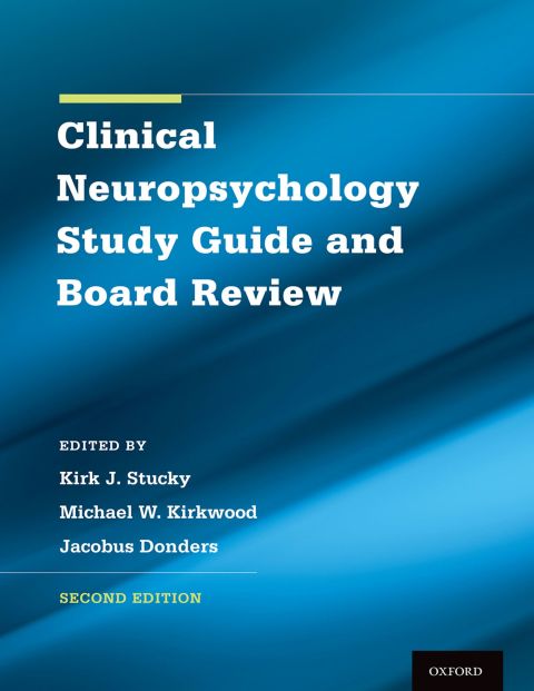 Cover image for book Clinical Neuropsychology Study Guide and Board Review