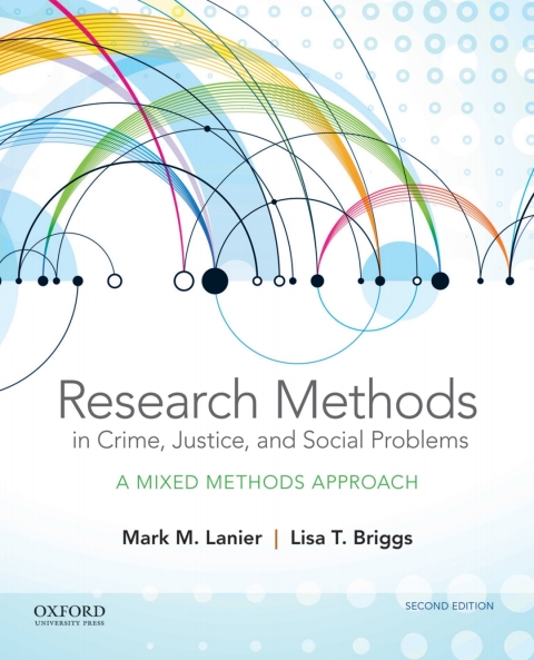Cover image for book Research Methods in Crime, Justice, and Social Problems