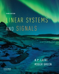 Linear Systems And Signals 3rd Edition | 9780190200176, 9780190699581 ...