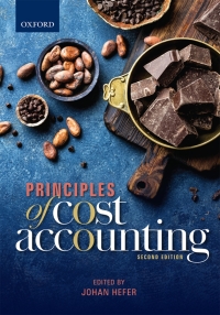 PRINCIPLES OF COST ACCOUNTING