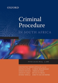 CRIMINAL PROCEDURE IN SA