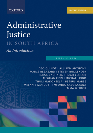 Administrative Justice in SA an Introduction