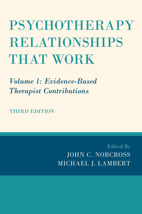 Cover image for book Psychotherapy Relationships that Work