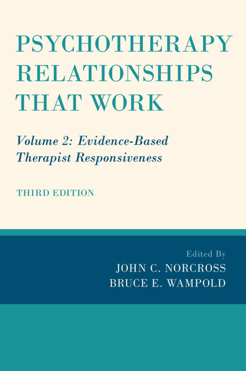 Cover image for book Psychotherapy Relationships that Work