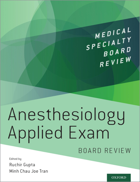 Cover image for book Anesthesiology Applied Exam Board Review