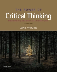 The power of critical thinking 6th edition 3.3 answers image