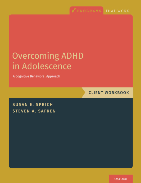 Cover image for book Overcoming ADHD in Adolescence