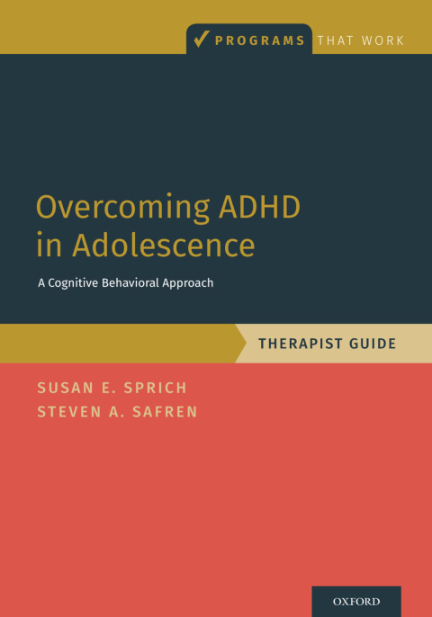 Cover image for book Overcoming ADHD in Adolescence