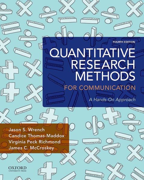 Cover image for book Quantitative Research Methods for Communication