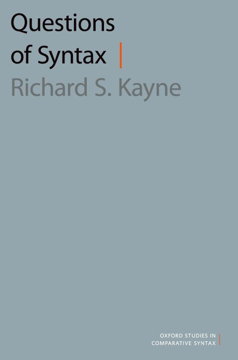 Cover image for book Questions of Syntax