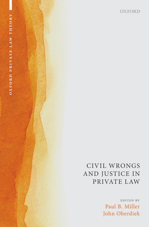 Cover image for book Civil Wrongs and Justice in Private Law