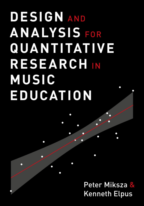 Cover image for book Design and Analysis for Quantitative Research in Music Education