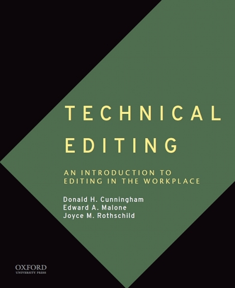 Cover image for book Technical Editing: An Introduction to Editing in the Workplace