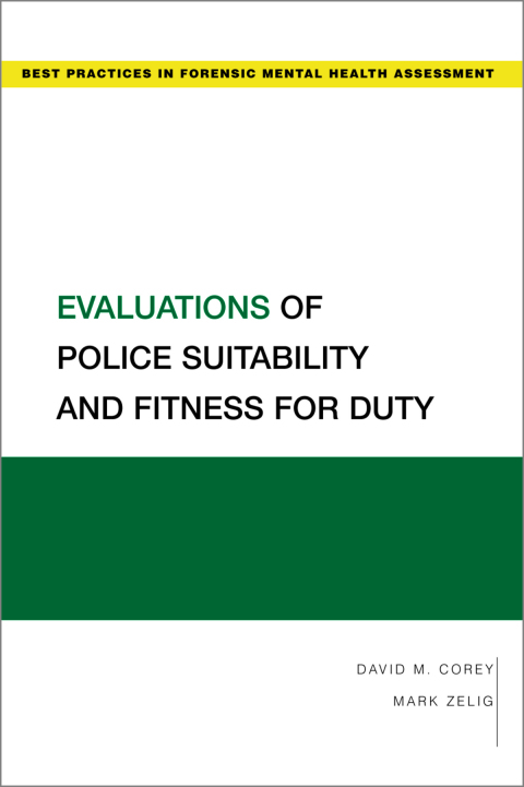 Cover image for book Evaluations of Police Suitability and Fitness for Duty