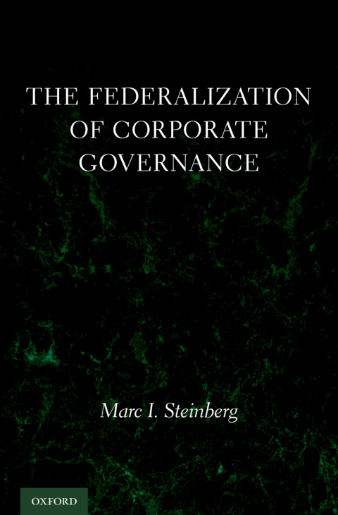 Cover image for book The Federalization of Corporate Governance