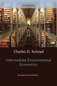Cover image: Intermediate Environmental Economics 2nd edition 9780199732654