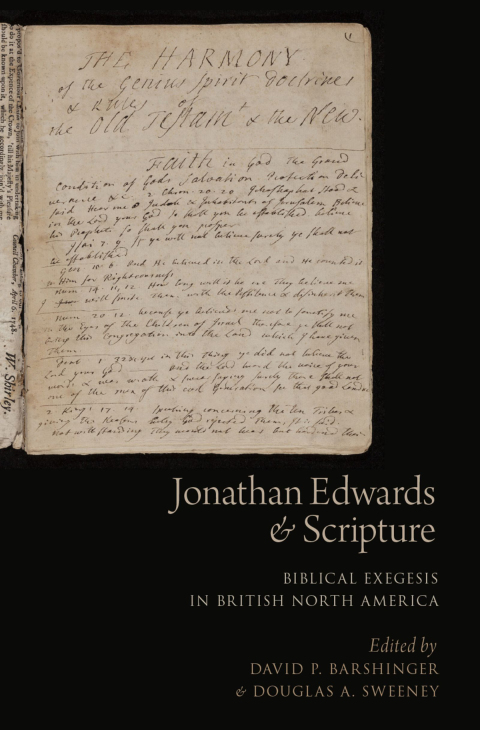 Cover image for book Jonathan Edwards and Scripture