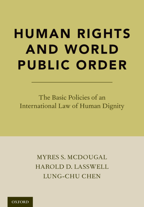 Cover image for book Human Rights and World Public Order