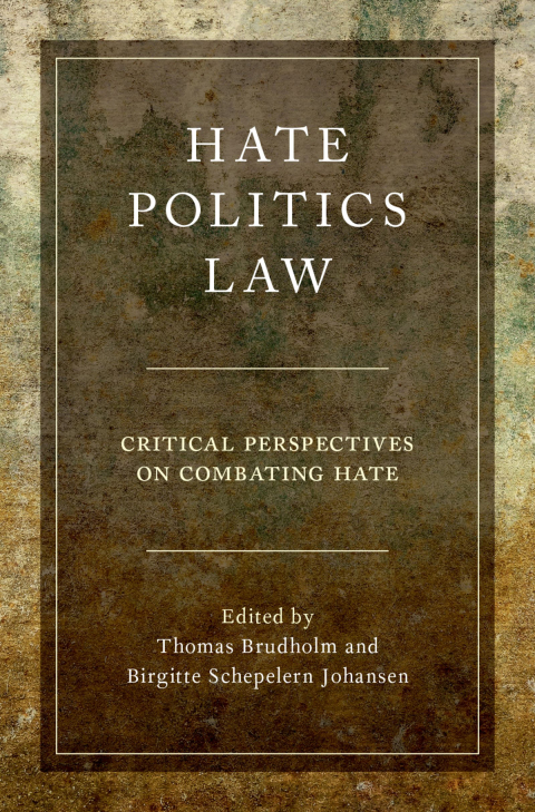Cover image for book Hate, Politics, Law
