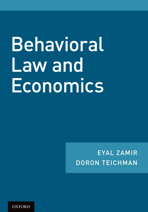 Cover image for book Behavioral Law and Economics